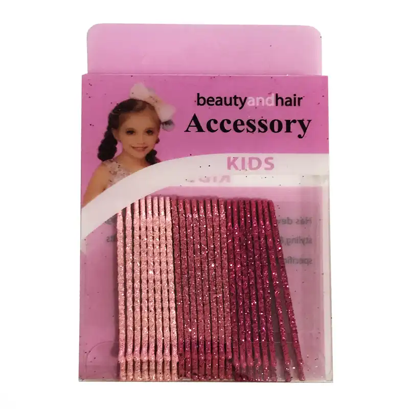 سنجاق مو مدل kids مجموعه 24 عددی