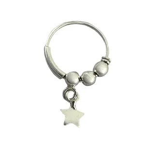 پیرسینگ بینی زنانه مدل ستاره کد P4712