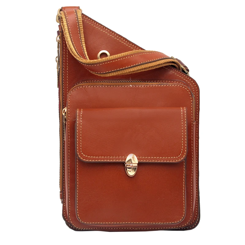 کیف کراس بادی مردانه مدل چرم طبیعی کد 118C