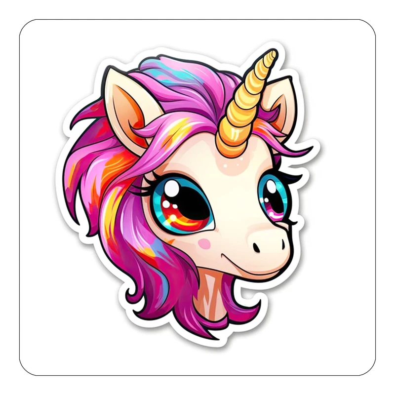 مگنت کاکتی طرح اسب تک شاخ و یونیکورن مدل mp30527