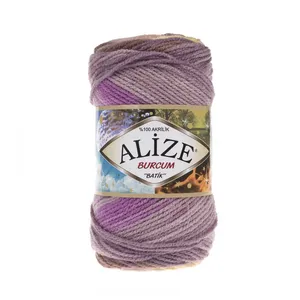 کاموا آلیزه مدل بورجوم باتیک کد 6954