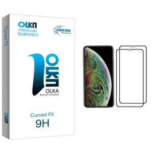 Cooling Olka glass Screen Protector For Apple iPhone XS Pack Of 2