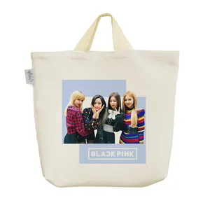 ساک خرید خندالو مدل بلک پینک کد 1227