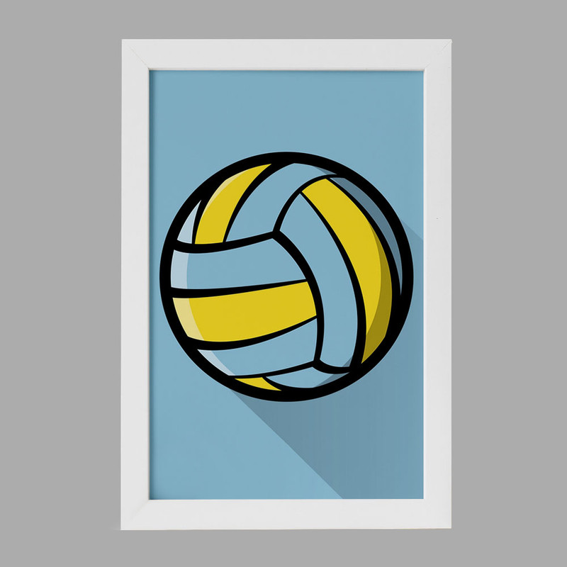 تابلو خندالو مدل والیبال Volleyball کد 26434