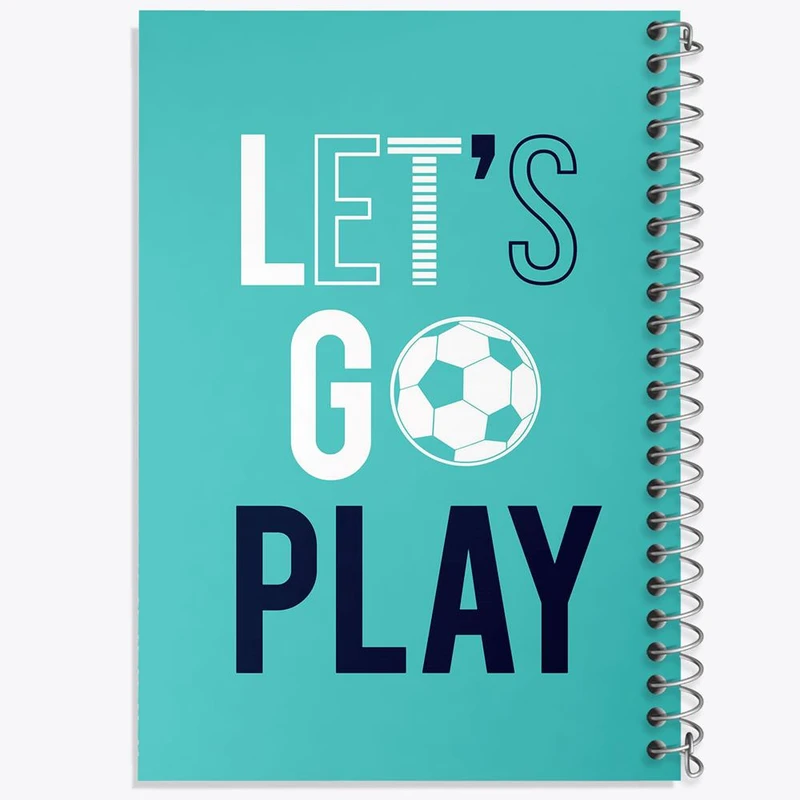 دفتر نت موسیقی 50 برگ خندالو مدل فوتبال Football کد 25976