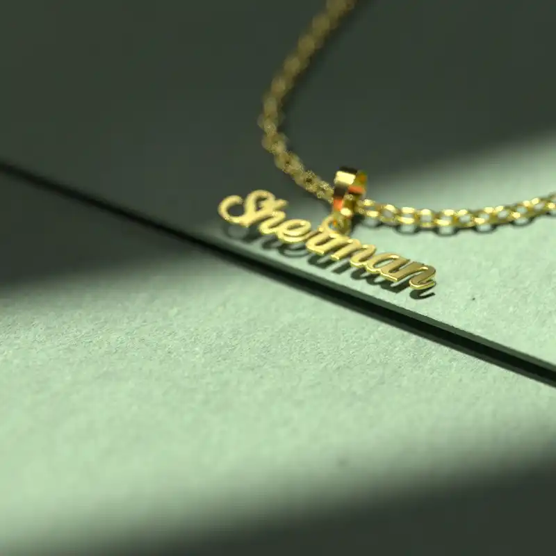 گردنبند طلا 18 عیار زنانه مدوپد مدل Sherman