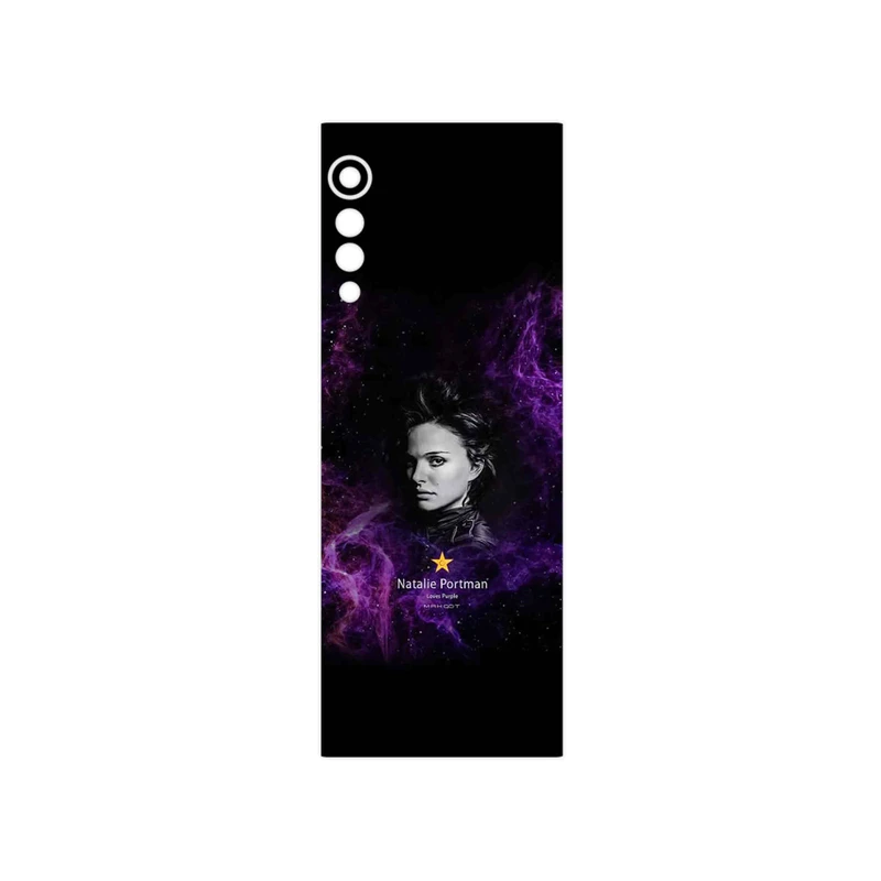 برچسب پوششی ماهوت مدل Natalie Portman مناسب برای گوشی موبایل ال جی Velvet 5G