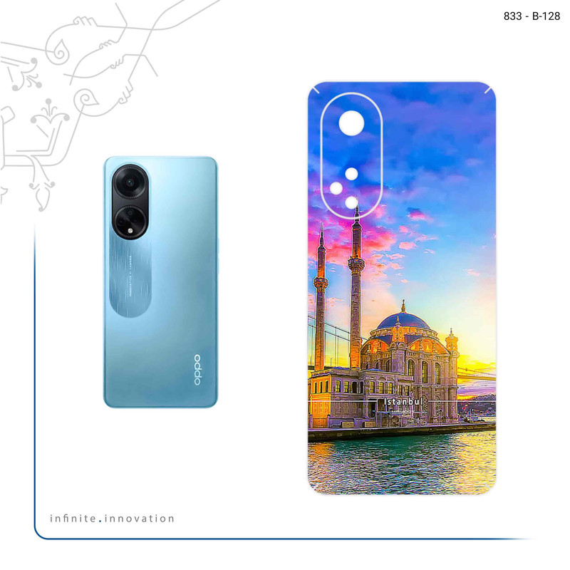 برچسب پوششی ماهوت مدل City of Istanbul مناسب برای گوشی موبایل اپو A98