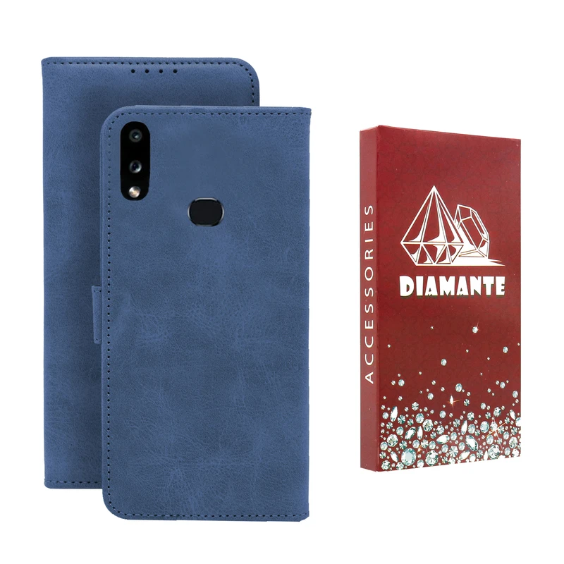 کیف کلاسوری دیامانته مدل Bors Ros مناسب برای گوشی موبایل سامسونگ Galaxy A10s