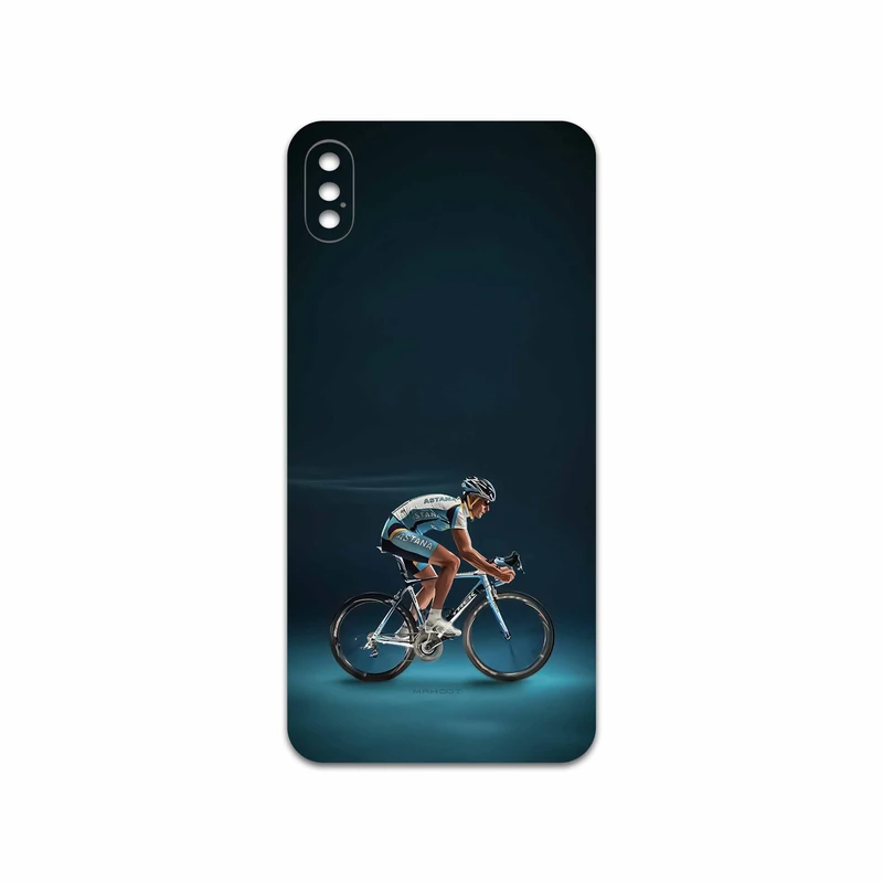 برچسب پوششی ماهوت مدل Road cycling مناسب برای گوشی موبایل اپل iPhone XS Max