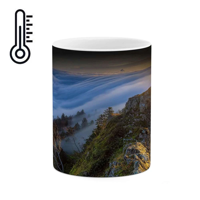 ماگ حرارتی کاکتی مدل منظره کد mgh13218