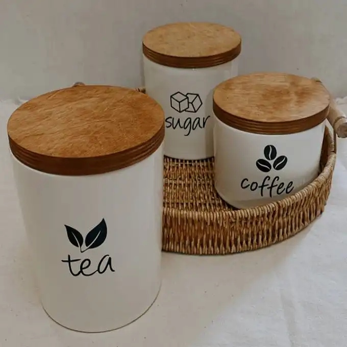 بانکه مدل سرامیکی طرحدار بسته سه عددی