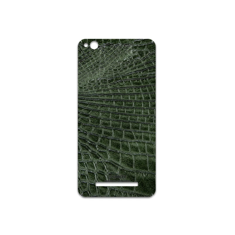 برچسب پوششی ماهوت مدل Green-Crocodile-Leather مناسب برای گوشی موبایل شیائومی Redmi 4A