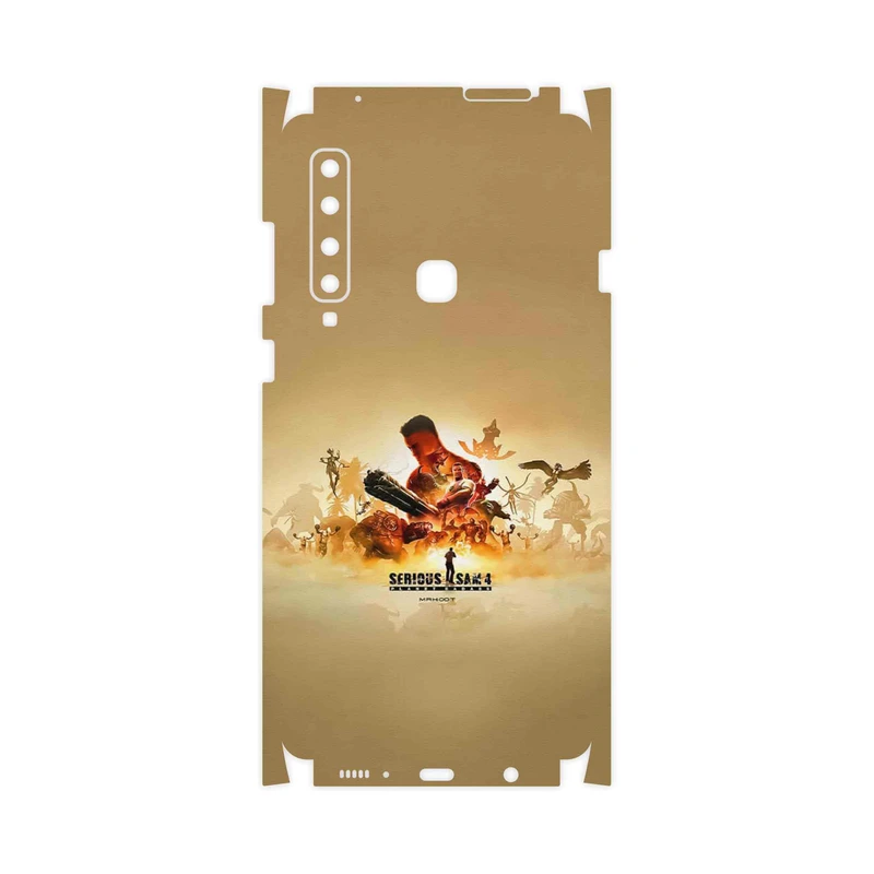 برچسب پوششی ماهوت مدل Serious Sam Game Series-FullSkin مناسب برای گوشی موبایل سامسونگ Galaxy A9 2018