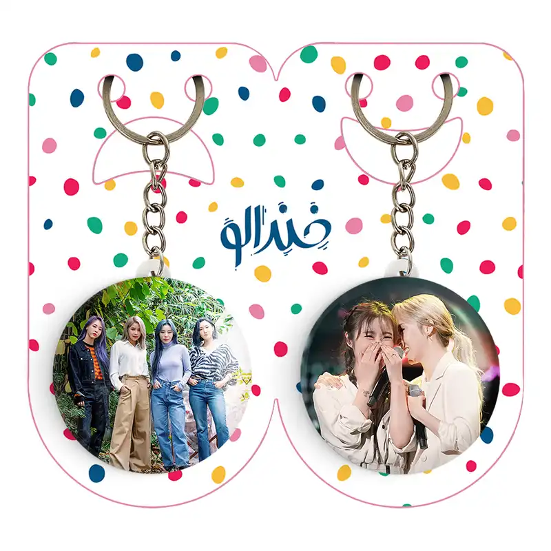 جاکلیدی خندالو مدل گروه مامامو Mamamoo کد 1946419460 مجموعه 2 عددی