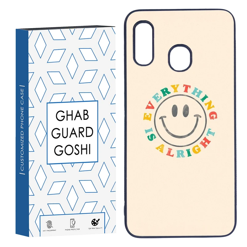 کاور قاب گارد گوشی طرح خوشحال کد TPU-247 مناسب برای گوشی موبایل سامسونگ Galaxy A30 / A20
