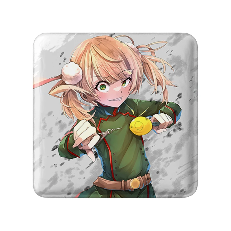 پیکسل خندالو طرح تانیا انیمه یوجو سنکی مدل مربعی کد 34668