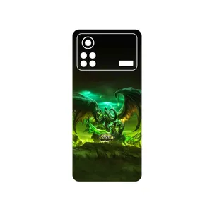 MAHOOT Warcraft Game Series Cover Sticker for Xiaomi Poco X4 Pro 5G