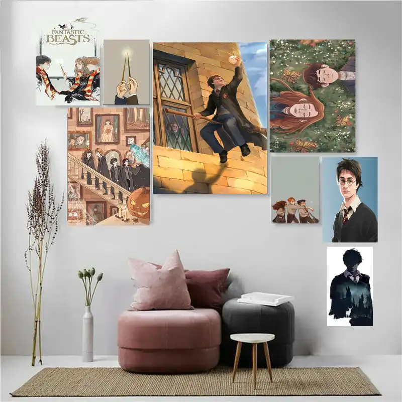 پوستر رادکس طرح هری پاتر کد 26 مجموعه 8 عددی