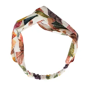 هدبند زنانه دلنار گالری مدل برگ پاییزی