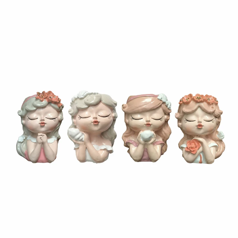 گلدان مدل فرشته های نگهبان مجموعه 4 عددی
