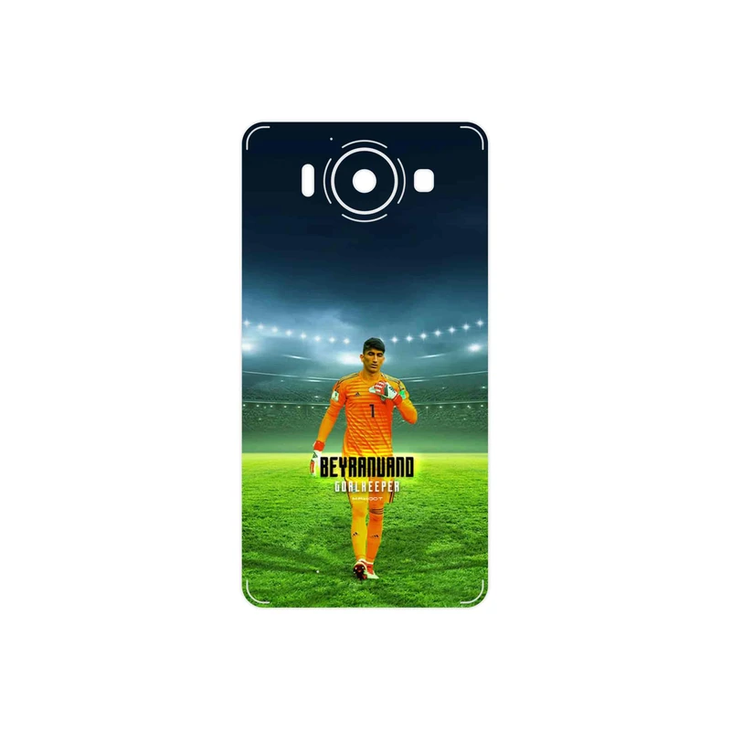 برچسب پوششی ماهوت مدل Alireza Beiranvand مناسب برای گوشی موبایل مایکروسافت Lumia 950