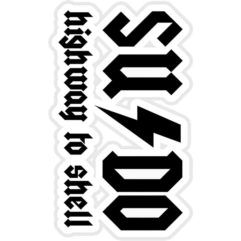 استیکر لپ تاپ طرح SUDO - Highway to Shell کد ST1759