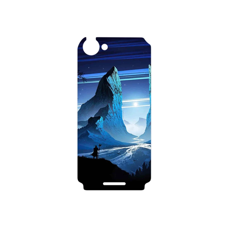 برچسب پوششی ماهوت مدل Blue Mountains Digital Art مناسب برای گوشی موبایل سونی Xperia L
