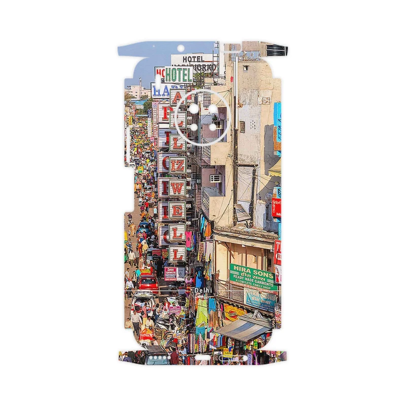 برچسب پوششی ماهوت مدل City of Delhi-FullSkin مناسب برای گوشی موبایل هوآوی Y9a