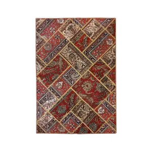 کلاژ فرش دستبافت سه متری مدل چهل تکه کد N.K.P.CO.C2