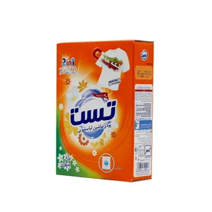 پودر ماشین رختشویی تست کد 01 وزن 500 گرم مجموعه 24 عددی