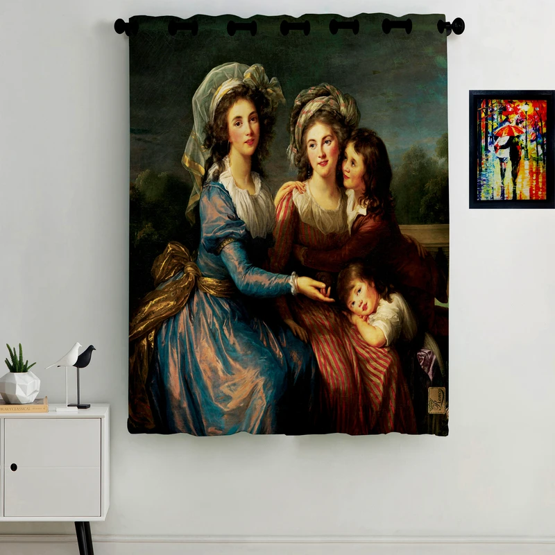 پرده رنس مدل CC2-50701 سایز 190x138 سانتی متر