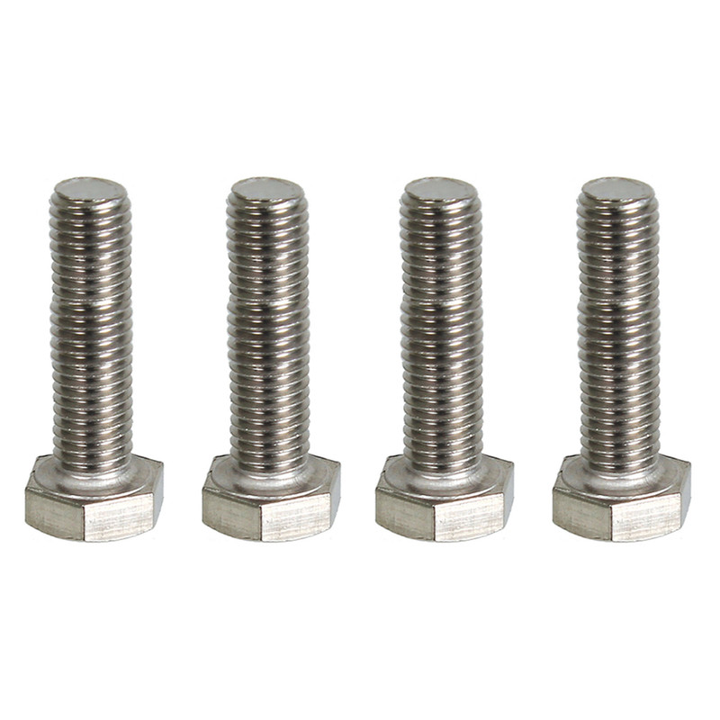 پیچ مدل P07 سر شش گوش آهنی 10x40 بسته 4 عددی