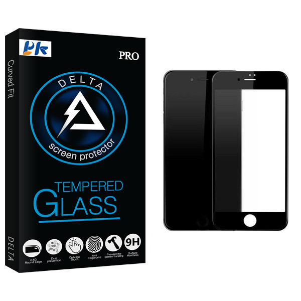 محافظ صفحه نمایش مات پی کی مدل Delta Glass مناسب برای گوشی موبایل اپل iphone 7 /8 plus