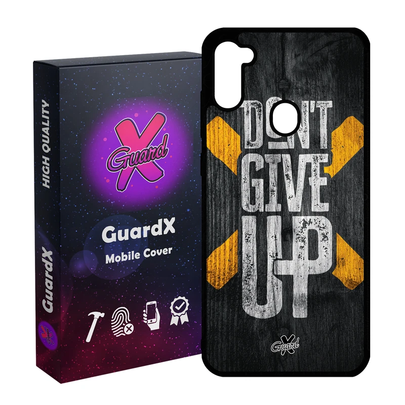 کاور گارد ایکس طرح Text مدل Glass10162 مناسب برای گوشی موبایل سامسونگ Galaxy A11 / M11