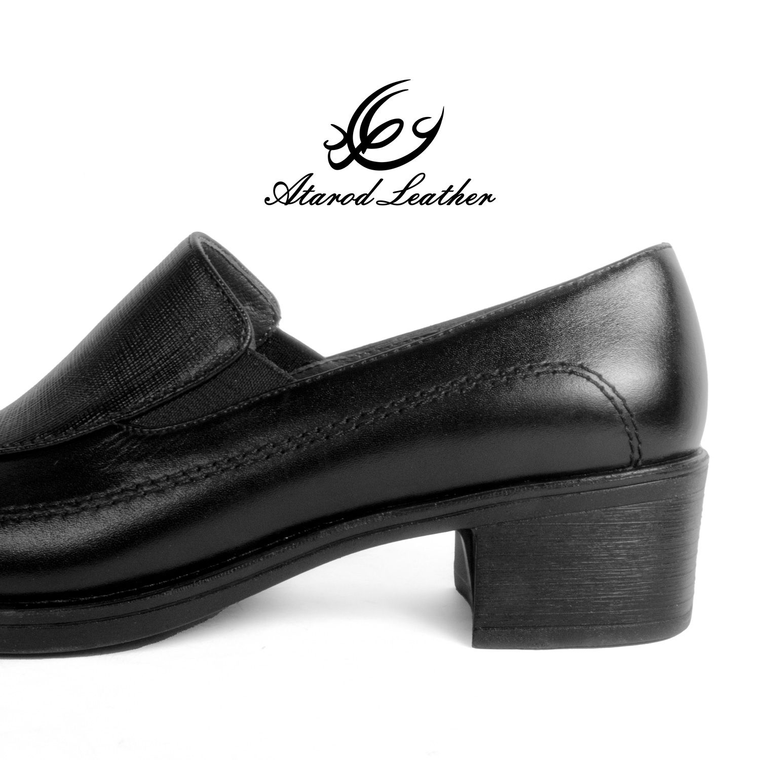 کفش زنانه چرم عطارد مدل چرم طبیعی کد SH386 -  - 9