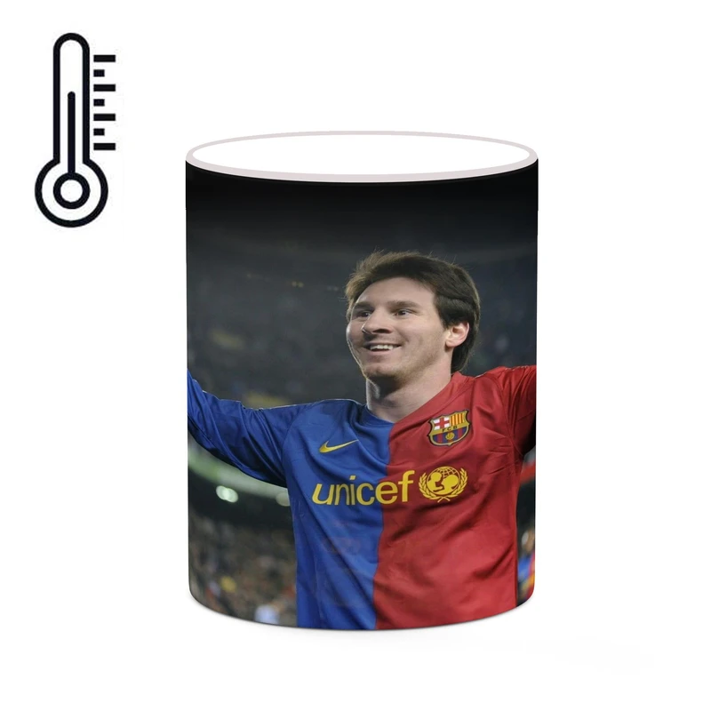 ماگ حرارتی کاکتی طرح Leo Messi لئو مسی مدل mgh42557