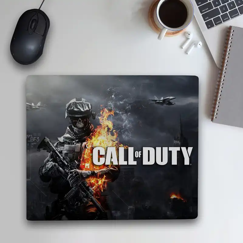 ماوس پد طرح کال اف دیوتی