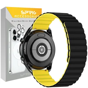 Sprig Silicone Magnetic Link BK TW Band For Kieslect Kr / Kr2 / Kr pro