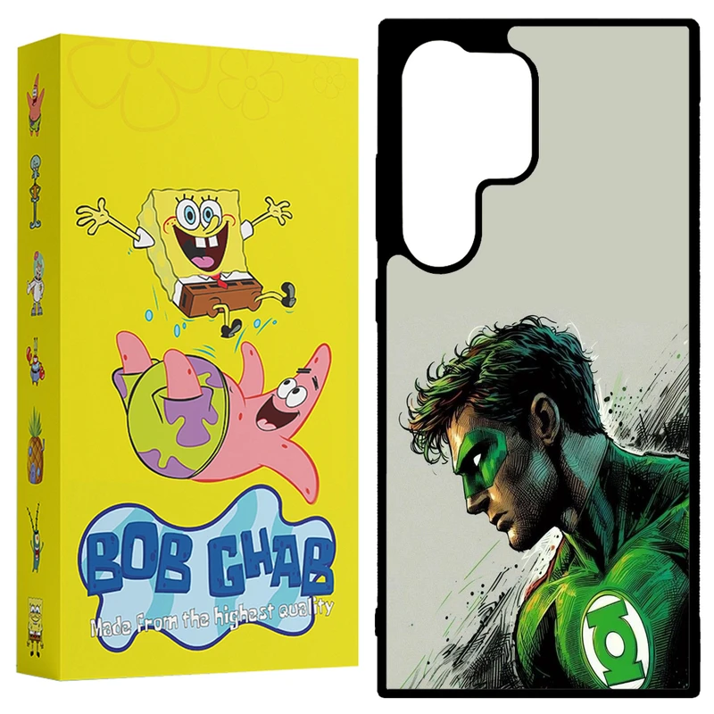 کاور باب قاب طرح گرین لترن مدل BCPD24U مناسب برای گوشی موبایل سامسونگ Galaxy S24 Ultra 5G