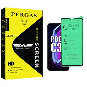 Waily Nice Pergas Pro Clear Ceramics Screen Protector For Xiaomi Poco C31