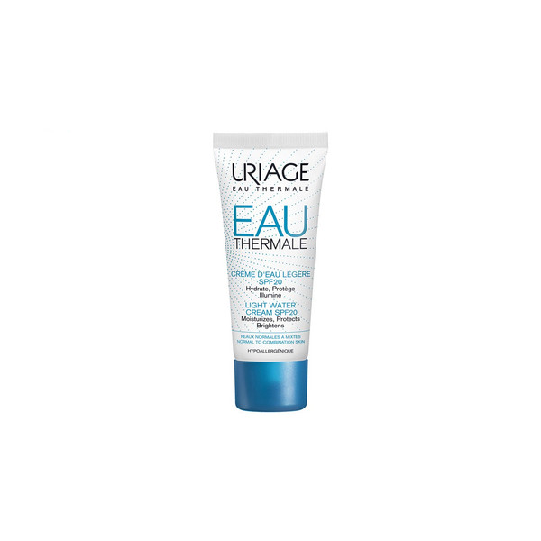 کرم مرطوب کننده اوریاژ سری EAU Thermale مدل Light Water SPF20 حجم 40 میلی لیتر