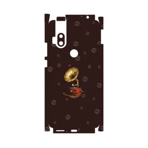 MAHOOT Gramophone Nostalgia-FullSkin Cover Sticker for Motorola One Hyper