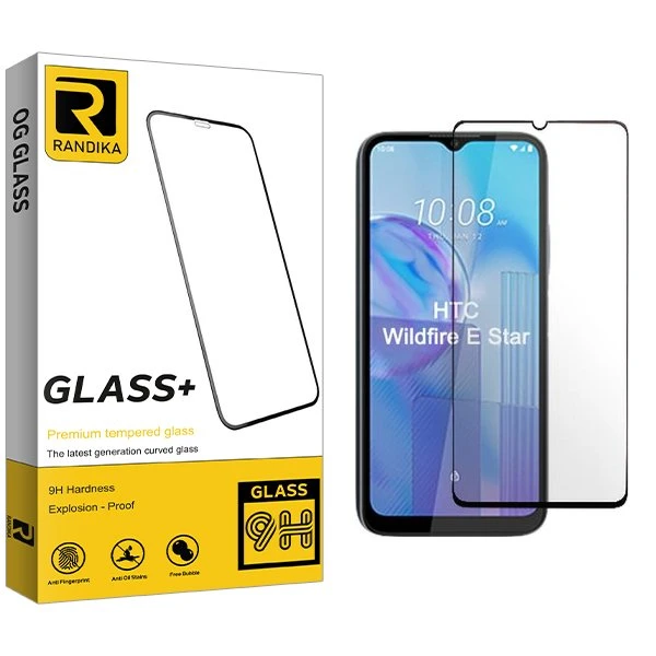 محافظ صفحه نمایش شیشه ای راندیکا مدل RK مناسب برای گوشی موبایل اچ تی سی Wildfire E Star
