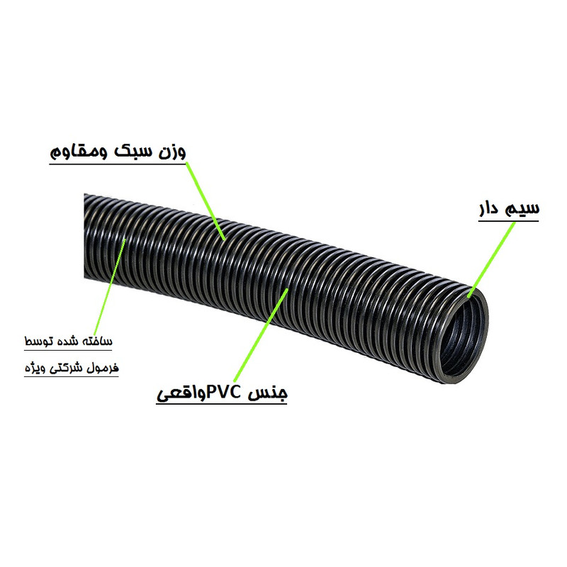 لوله خرطومی جاروبرقی مدل سیم دار کد 38 مجموعه 5 عددی مناسب برای تمامی مدل ها لوله خرطومی جاروبرقی مدل سیم دار کد 38 مجموعه 5 عددی مناسب برای تمامی مدل ها