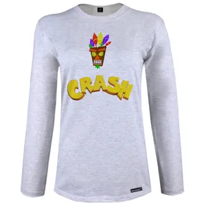 تی شرت آستین بلند زنانه 27 مدل Crash Leader کد MH1418