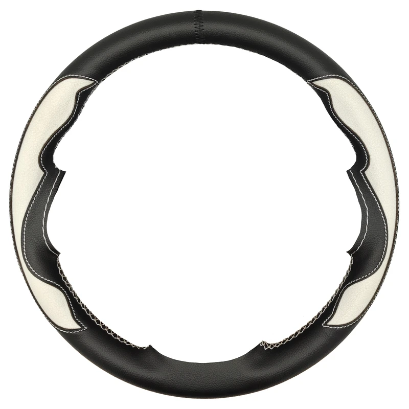 روکش فرمان فرمونو مدل بازودار طرح شعله مناسب برای پژو 207