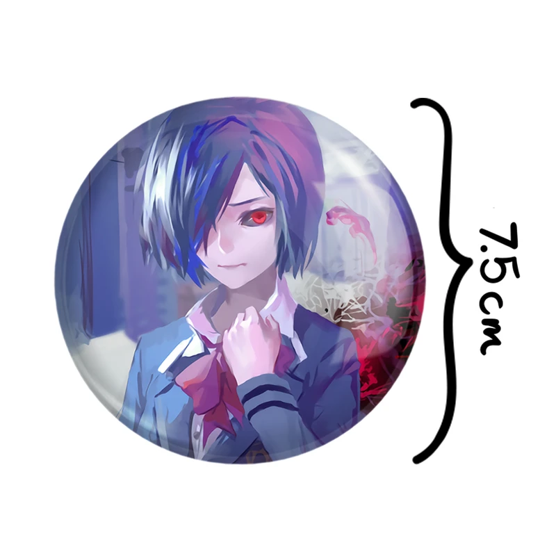 آینه جیبی خندالو طرح اوتا انیمه توکیو غول Tokyo Ghoul مدل تاشو کد 11875 