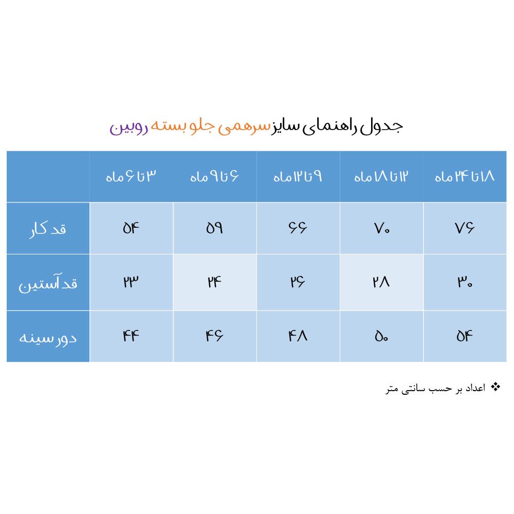 سرهمی نوزادی روبین مدل برگ -  - 2