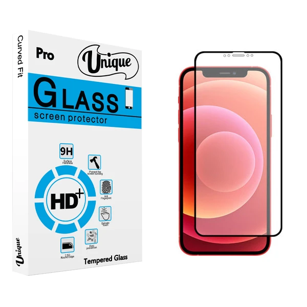 محافظ صفحه نمایش سرامیکی يونيک مدل +Clear مناسب برای گوشی موبایل اپل iPhone 12 Pro Max